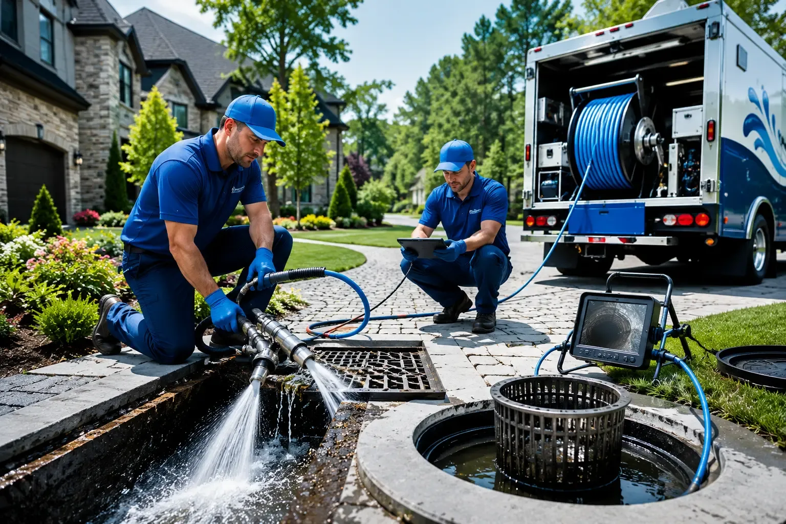 Local outdoor drain cleaning professionals in Creston, NE